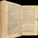 1771 Summa Theologica by Thomas Aquinas | 6v Vellum Padua edition