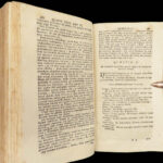 1771 Summa Theologica by Thomas Aquinas | 6v Vellum Padua edition