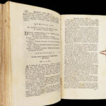 1771 Summa Theologica by Thomas Aquinas | 6v Vellum Padua edition