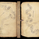 1832 The Western Pilot Ohio River & Mississippi River Navigation Voyages 43 MAPS