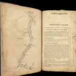 1832 The Western Pilot Ohio River & Mississippi River Navigation Voyages 43 MAPS
