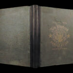 1863 Johnson Family ATLAS Geography Color MAPS Texas California New York HUGE