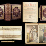 1884 RARE Holman Holy BIBLE Old & New Testaments Maps HUGE Philadelphia BINDING