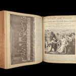 1884 RARE Holman Holy BIBLE Old & New Testaments Maps HUGE Philadelphia BINDING
