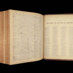 1884 RARE Holman Holy BIBLE Old & New Testaments Maps HUGE Philadelphia BINDING