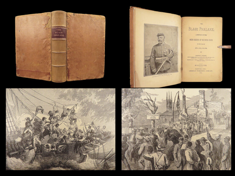 Image of 1892 Black Phalanx Negro Soldiers African American Military Civil War Abolition