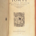 1555 Saint Augustine Sermons & Homilies | Of the Antichrist – Enormous Folio