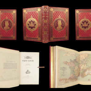 1880 Fine Binding 1st ed Saint Louis by Wallon | Renaissance France Illustrated