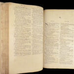1784 MASSIVE Dictionary of the English Language by Samuel Johnson | Fine Leather