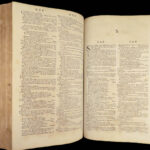 1784 MASSIVE Dictionary of the English Language by Samuel Johnson | Fine Leather