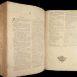 1784 MASSIVE Dictionary of the English Language by Samuel Johnson | Fine Leather