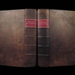 1784 MASSIVE Dictionary of the English Language by Samuel Johnson | Fine Leather