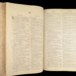 1784 MASSIVE Dictionary of the English Language by Samuel Johnson | Fine Leather