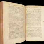 1743 Colonial BOSTON 1st Chauncy Thoughts on Religion in New England Whitefield