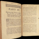 1743 Colonial BOSTON 1st Chauncy Thoughts on Religion in New England Whitefield