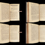 1743 Colonial BOSTON 1st Chauncy Thoughts on Religion in New England Whitefield