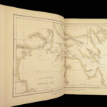1879 1st Second Arctic Expedition of Hall by Nourse | Franklin Voyage & HUGE MAP