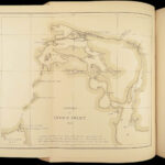1879 1st Second Arctic Expedition of Hall by Nourse | Franklin Voyage & HUGE MAP