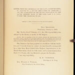 1879 1st Second Arctic Expedition of Hall by Nourse | Franklin Voyage & HUGE MAP