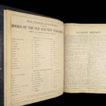 1892 ENORMOUS Holy BIBLE Color Illustrated King James EXQUISITE Clasp Binding