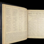 1892 ENORMOUS Holy BIBLE Color Illustrated King James EXQUISITE Clasp Binding