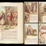 1892 ENORMOUS Holy BIBLE Color Illustrated King James EXQUISITE Clasp Binding