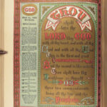 1892 ENORMOUS Holy BIBLE Color Illustrated King James EXQUISITE Clasp Binding