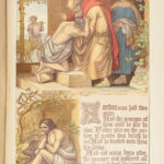 1892 ENORMOUS Holy BIBLE Color Illustrated King James EXQUISITE Clasp Binding