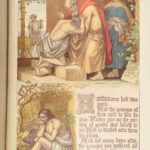 1892 ENORMOUS Holy BIBLE Color Illustrated King James EXQUISITE Clasp Binding