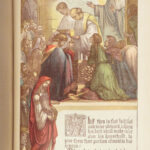 1892 ENORMOUS Holy BIBLE Color Illustrated King James EXQUISITE Clasp Binding