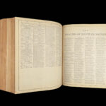 1892 ENORMOUS Holy BIBLE Color Illustrated King James EXQUISITE Clasp Binding