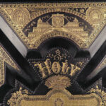 1892 ENORMOUS Holy BIBLE Color Illustrated King James EXQUISITE Clasp Binding