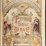 1892 ENORMOUS Holy BIBLE Color Illustrated King James EXQUISITE Clasp Binding