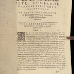 1594 Sentences by Peter Lombard | Bible Commentary Medieval Catholic Doctrine