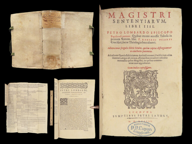 Image of 1594 Sentences by Peter Lombard | Bible Commentary Medieval Catholic Doctrine