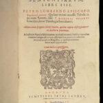 1594 Sentences by Peter Lombard | Bible Commentary Medieval Catholic Doctrine