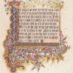 1861 Illuminated BIBLE Sermon on the Mount Audsley Color ART Victorian FOLIO
