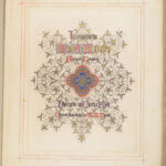 1861 Illuminated BIBLE Sermon on the Mount Audsley Color ART Victorian FOLIO