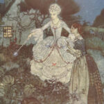 1910 EXQUISITE Sleeping Beauty by Quiller-Couch w/ Edmond DULAC Art Fairy Tales