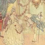 1910 EXQUISITE Sleeping Beauty by Quiller-Couch w/ Edmond DULAC Art Fairy Tales