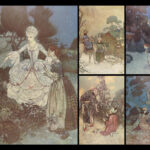 1910 EXQUISITE Sleeping Beauty by Quiller-Couch w/ Edmond DULAC Art Fairy Tales