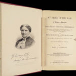 1888 NURSING 1st Mary Livermore Story of Civil War | Union Army Hospitals