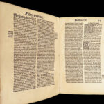 1520 Summa Theologica by Thomas Aquinas | 1st Post-Incunable Giunta Myt edition