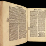1520 Summa Theologica by Thomas Aquinas | 1st Post-Incunable Giunta Myt edition