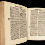 1520 Summa Theologica by Thomas Aquinas | 1st Post-Incunable Giunta Myt edition