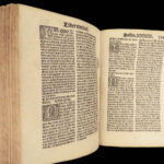 1520 Summa Theologica by Thomas Aquinas | 1st Post-Incunable Giunta Myt edition