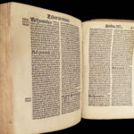 1520 Summa Theologica by Thomas Aquinas | 1st Post-Incunable Giunta Myt edition