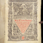 1520 Summa Theologica by Thomas Aquinas | 1st Post-Incunable Giunta Myt edition