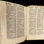 1520 Summa Theologica by Thomas Aquinas | 1st Post-Incunable Giunta Myt edition