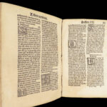 1520 Summa Theologica by Thomas Aquinas | 1st Post-Incunable Giunta Myt edition